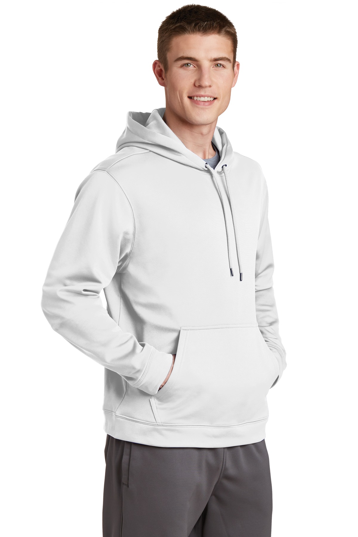 Sport-Tek F244 White