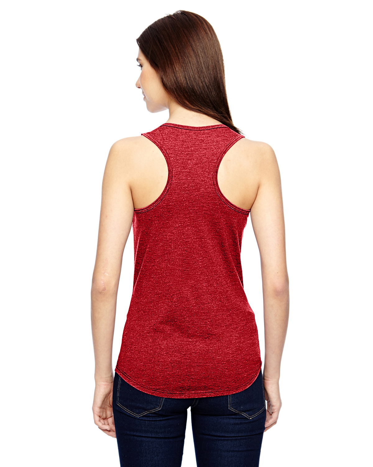 Anvil 6751L Heather Red