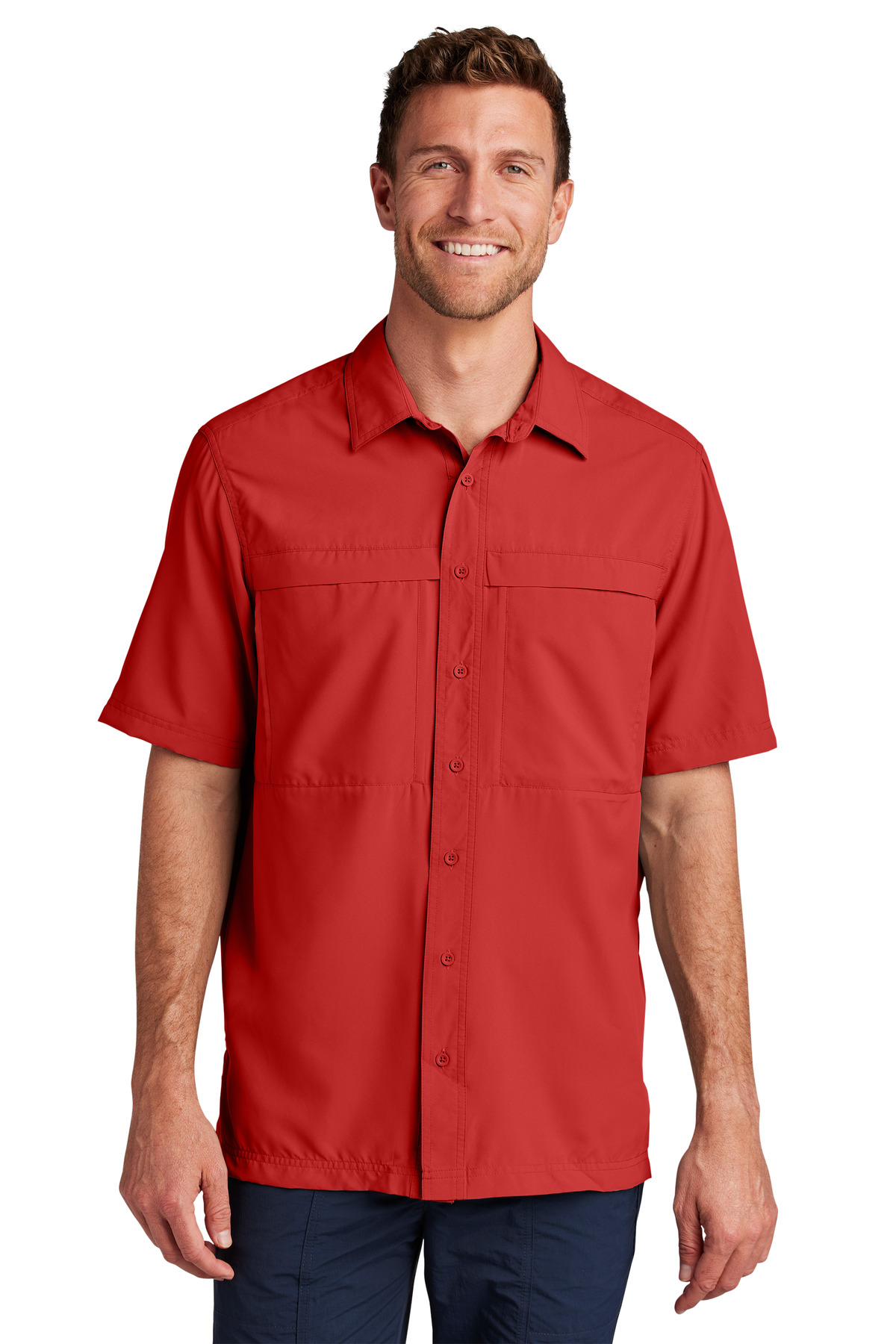 Port Authority W961 RichRed