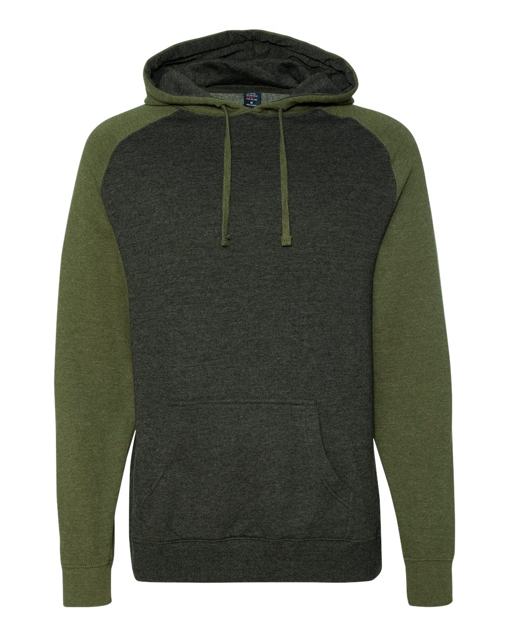 Independent Trading IND40RPJ1 Charcoal Heather / Army Heather