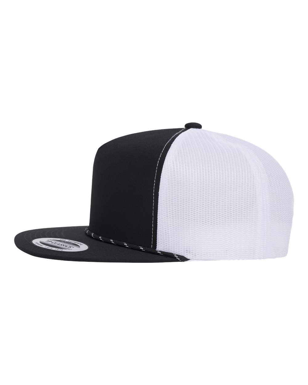 Yupoong 6006BD Black/ White