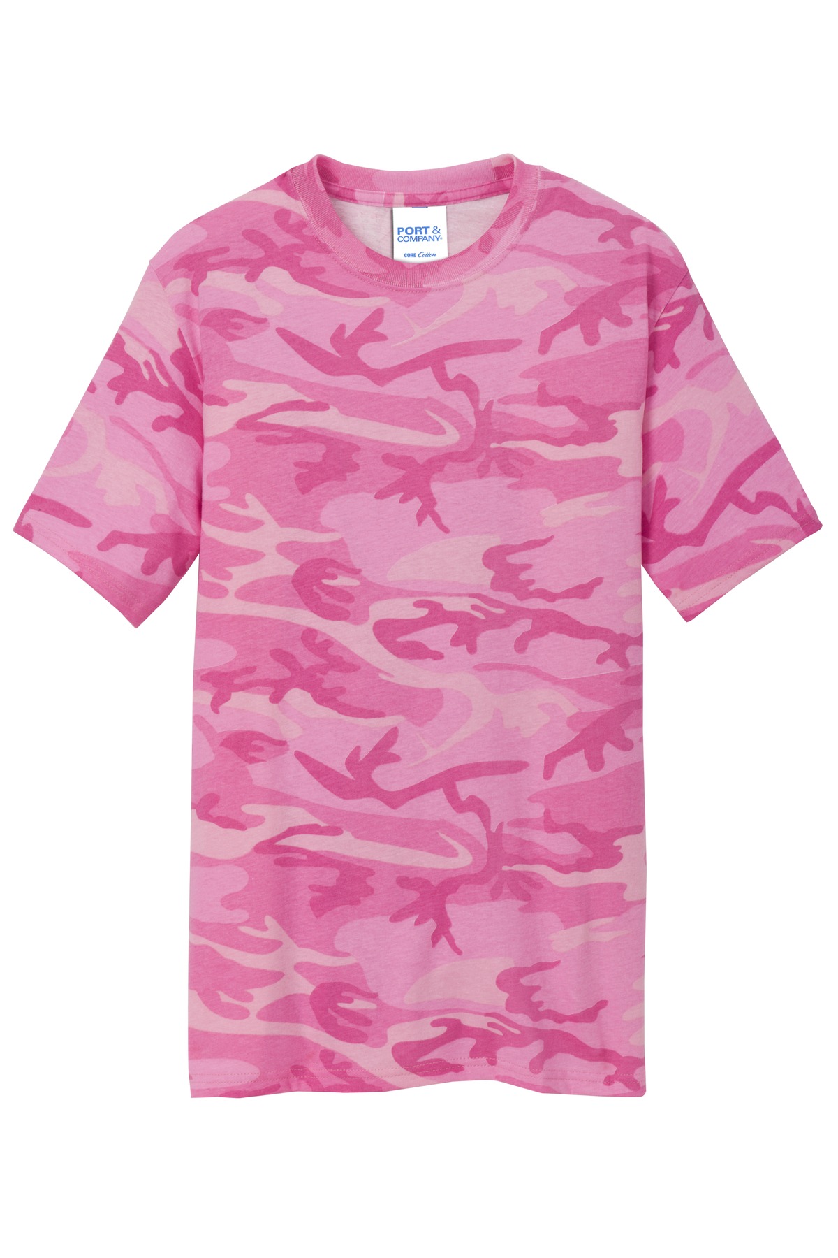 Port & Company PC54C Pink Camo