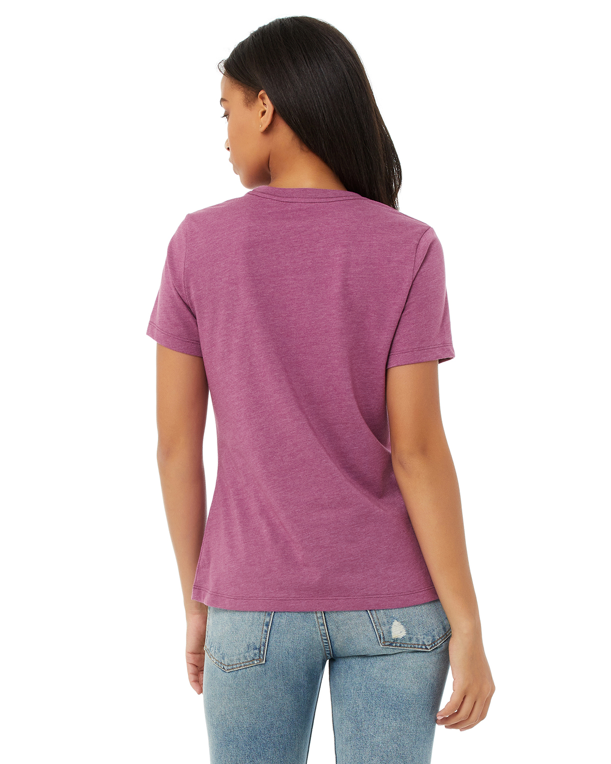 Bella + Canvas 6400CVC Heather Magenta