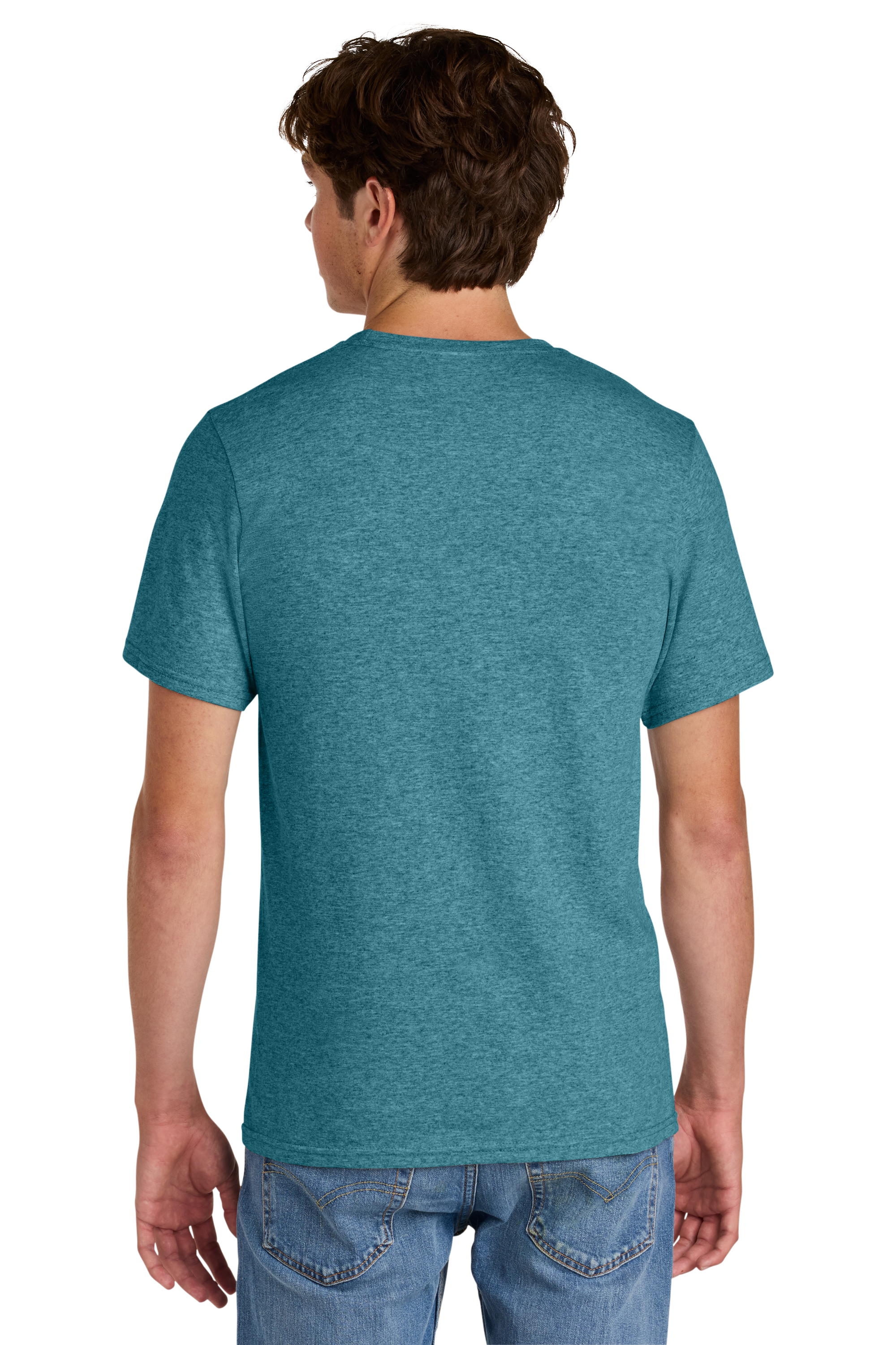Port & Company PC43 Vivid Teal Heather