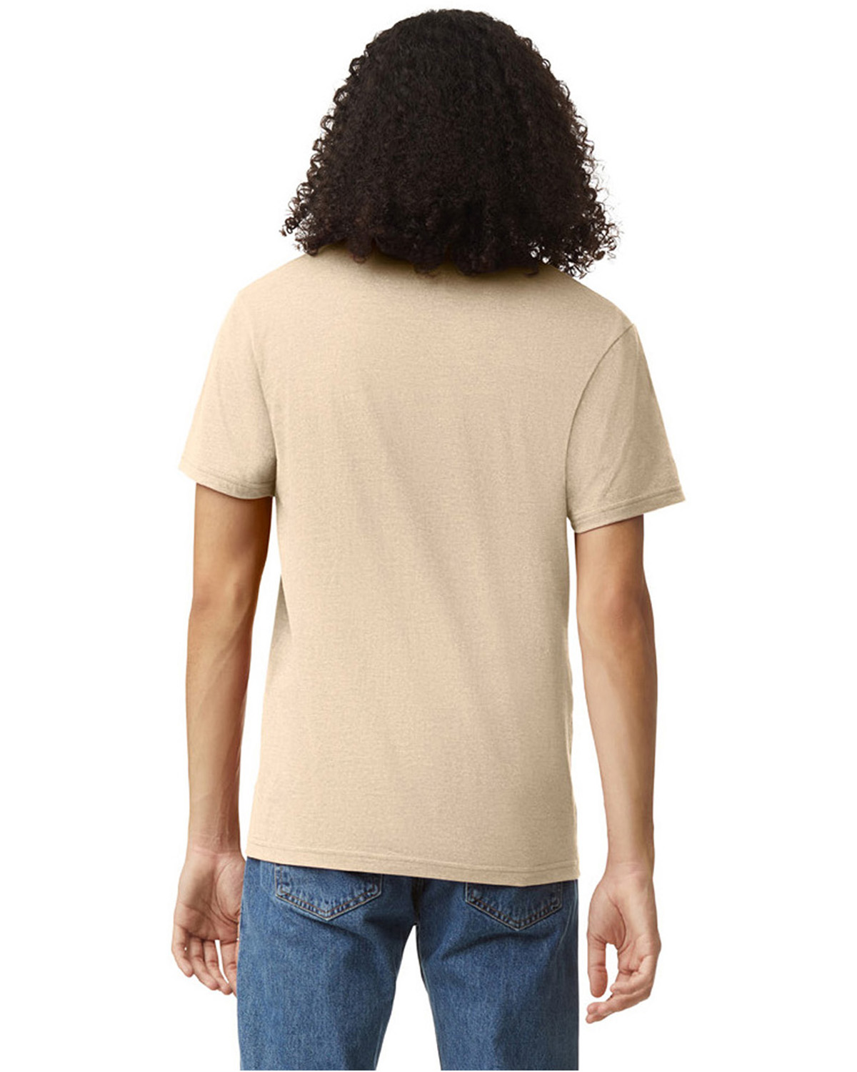 American Apparel Unisex Cvc V Neck T Shirt 2006 Cvc Bone | Jiffy
