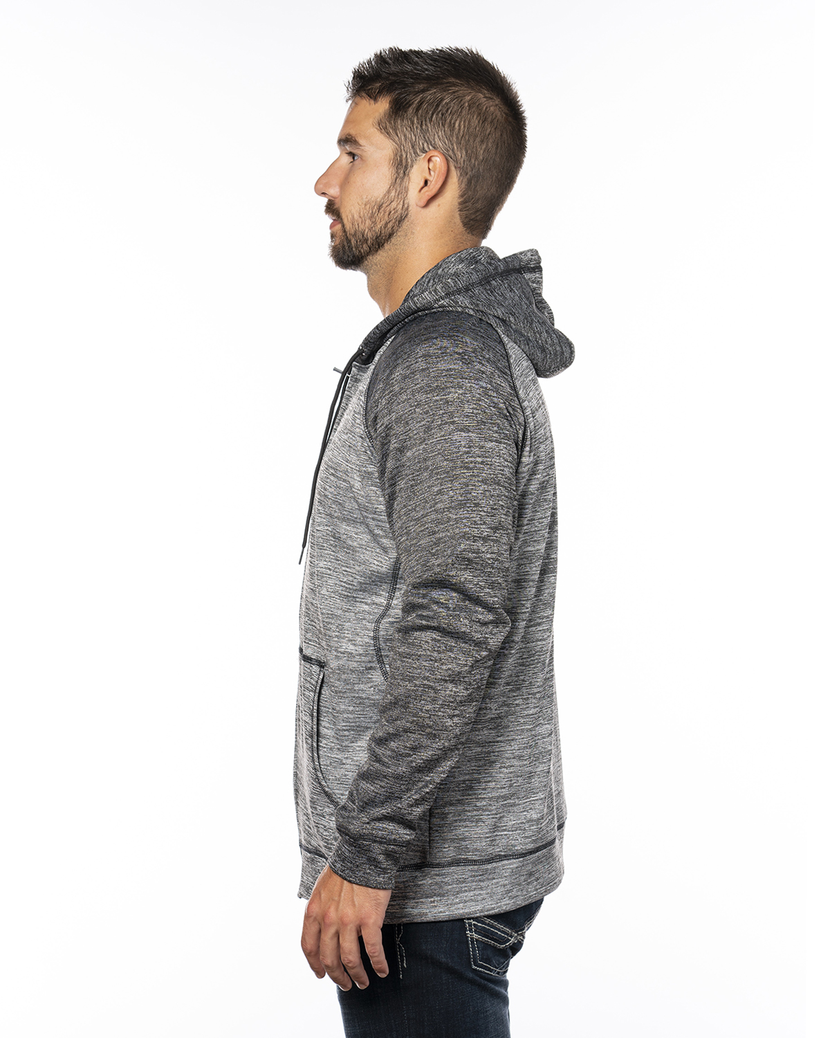 Burnside B8660 Heather Gray / H Charcoal