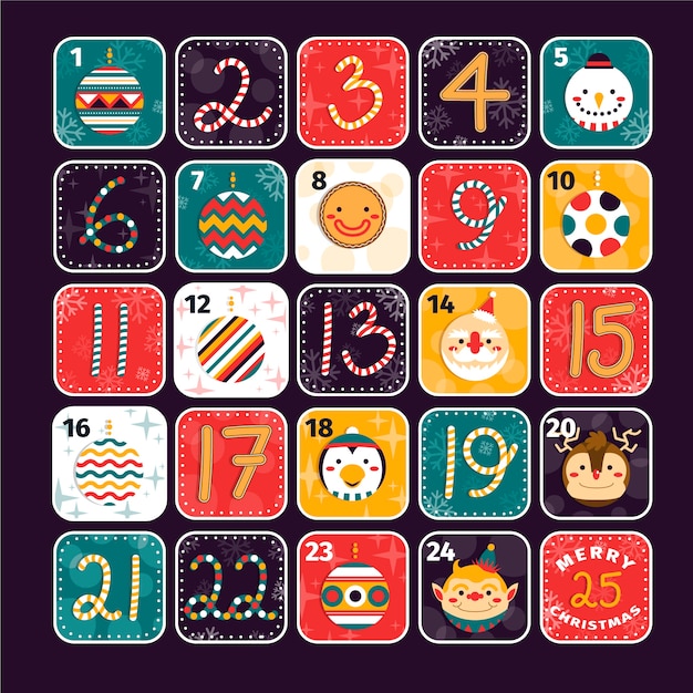 Vibrant Numbered Symbols and Shapes Decorative Collection | Jiffy Designs