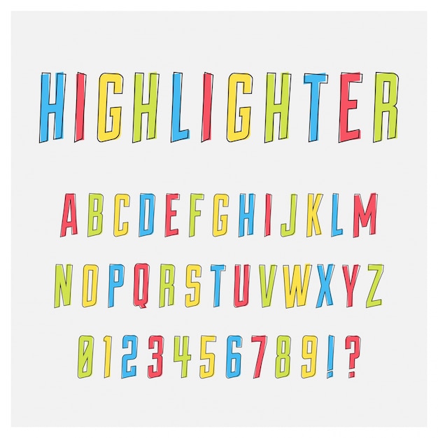Vibrant Typographic Illustration with Playful Lettering Design | Jiffy ...