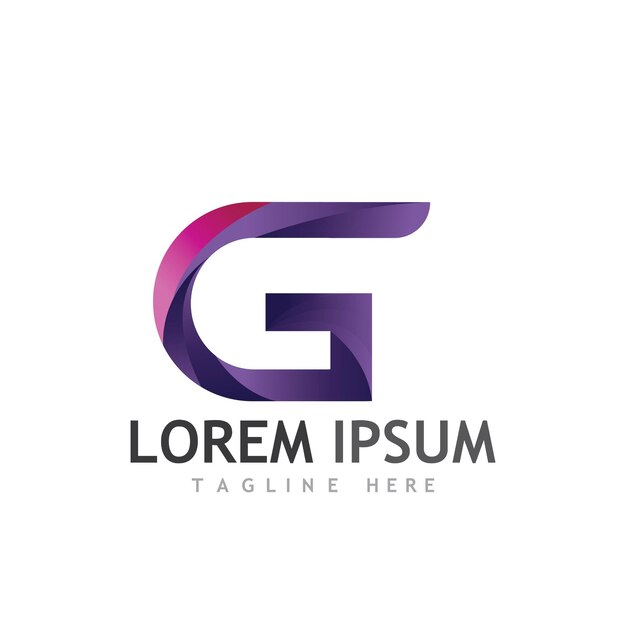 Vibrant Gradient Letter G: Captivating Corporate Identity | Jiffy Designs