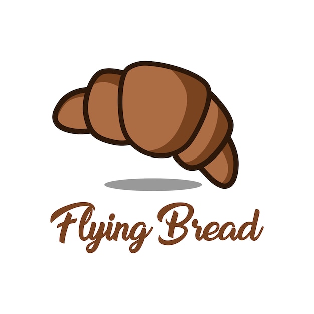 Delectable Croissant in Flight: A Buttery Delight | Jiffy Designs