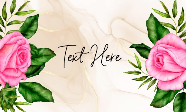 Elegant Floral Frame with Handwritten Text | Jiffy Designs