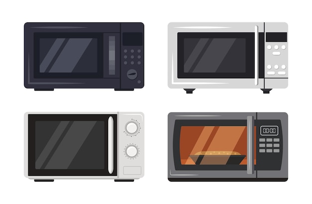 Diverse Microwave Ovens: Sleek Designs, Varied Features | Jiffy Designs
