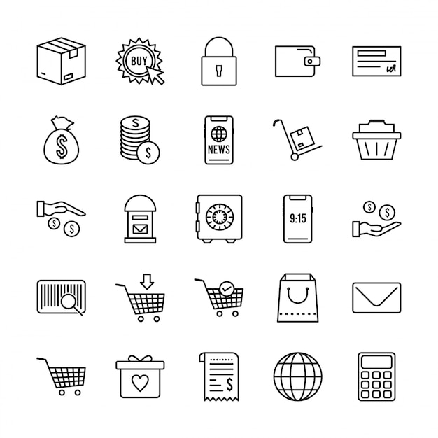 Comprehensive Collection of Versatile Digital Icons for Various ...