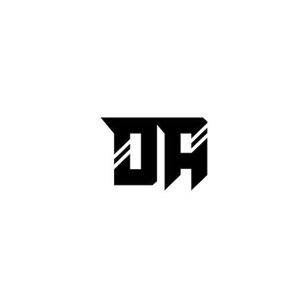 Striking Monogram Design with Bold Geometric Shapes | Jiffy Designs
