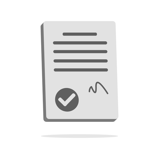 Approved Document with Checkmark Icon | Jiffy Designs