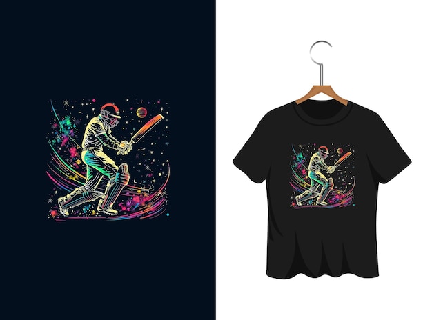 Cosmic Baseball Player Swinging for the Stars | Jiffy Designs
