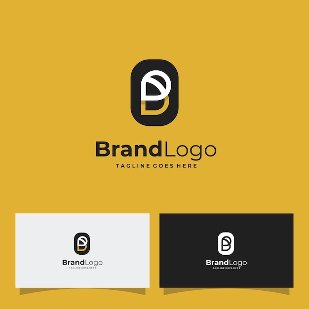 Elegant Monogram Logo with Minimal Geometric Design | Jiffy Designs
