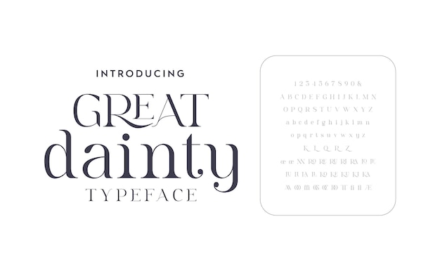 Elegant and Refined Serif Font with Decorative Flourishes | Jiffy Designs