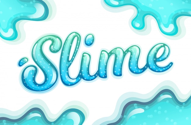 Vibrant Aquatic Lettering with Flowing Liquid Shapes | Jiffy Designs