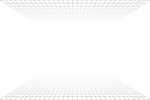 Minimalist Grid-Inspired White Background with Perspective | Jiffy Designs