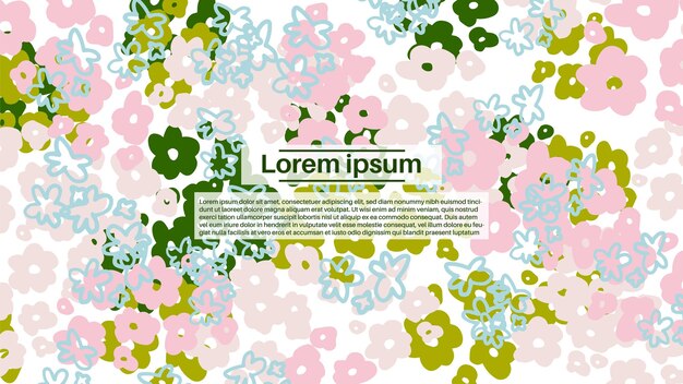 Vibrant Floral Arrangement with Whimsical Text Overlay | Jiffy Designs