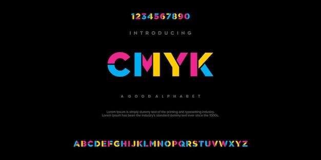 Vibrant Chromatic Alphabet with Playful Numeric Sequence | Jiffy Designs