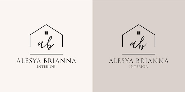 Elegant Monogram and Minimalist Branding for Interior Designer | Jiffy ...