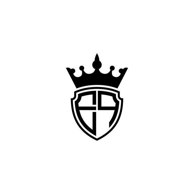 Regal Monogram with Ornate Crown Emblem | Jiffy Designs