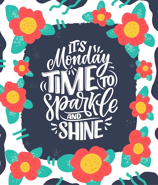 Floral Monday Motivation: Inspiring Lettering Art | Jiffy Designs
