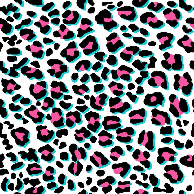 Vibrant Leopard Print Pattern | Jiffy Designs