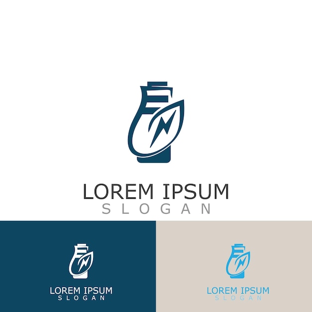 Elegant Monogram Logo with Stylized Leaf Emblem | Jiffy Designs