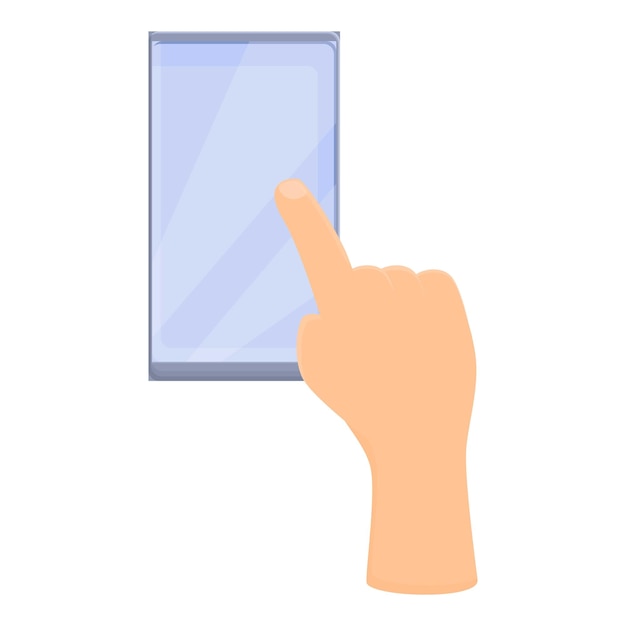 Finger Pointing at Sleek Glass Display | Jiffy Designs