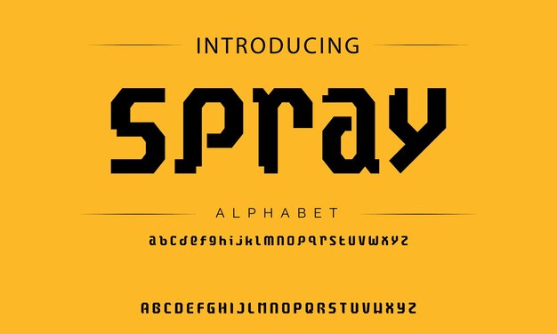 Vibrant Spray-Painted Alphabet: Introducing the Spray Font | Jiffy Designs