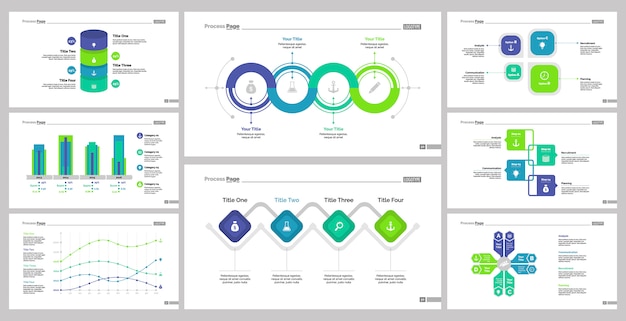 Vibrant Infographic Collection Showcasing Data Visualizations | Jiffy ...