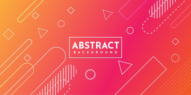 Vibrant Geometric Shapes in Gradient Hues | Jiffy Designs