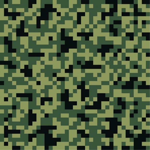 Seamless Digital Camouflage Pattern in Shades of Green | Jiffy Designs