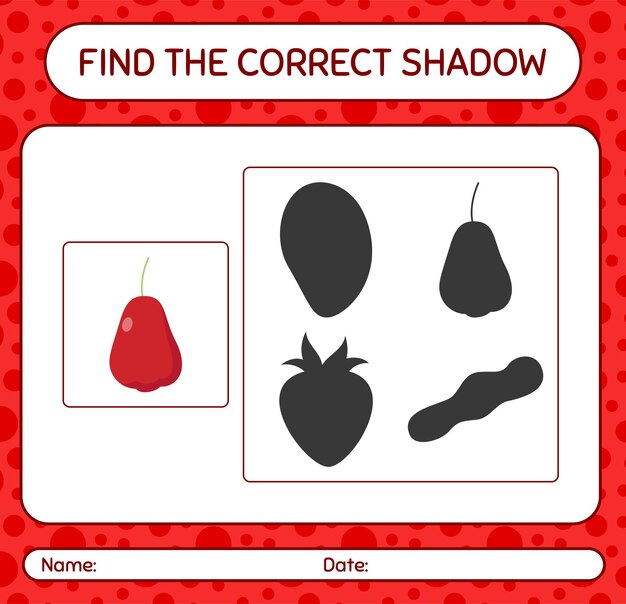 Vibrant Fruit Shadows: A Playful Matching Challenge | Jiffy Designs