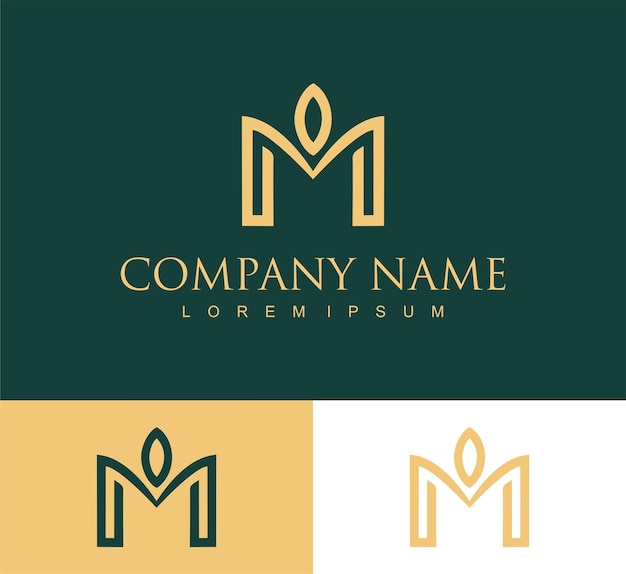 Elegant Monogram Logo with Refined Floral Accents | Jiffy Designs