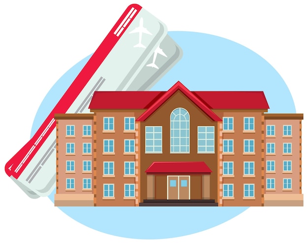 Illustration of Cozy Apartment Building Design Firms