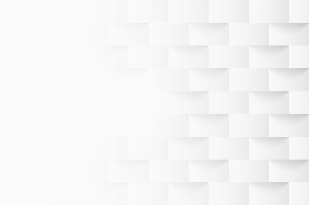 Minimalist White Geometric Pattern with Staggered Rectangular Shapes ...