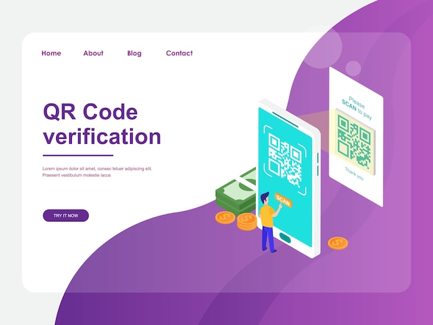 Smartphone Scanning QR Code for Digital Verification | Jiffy Designs