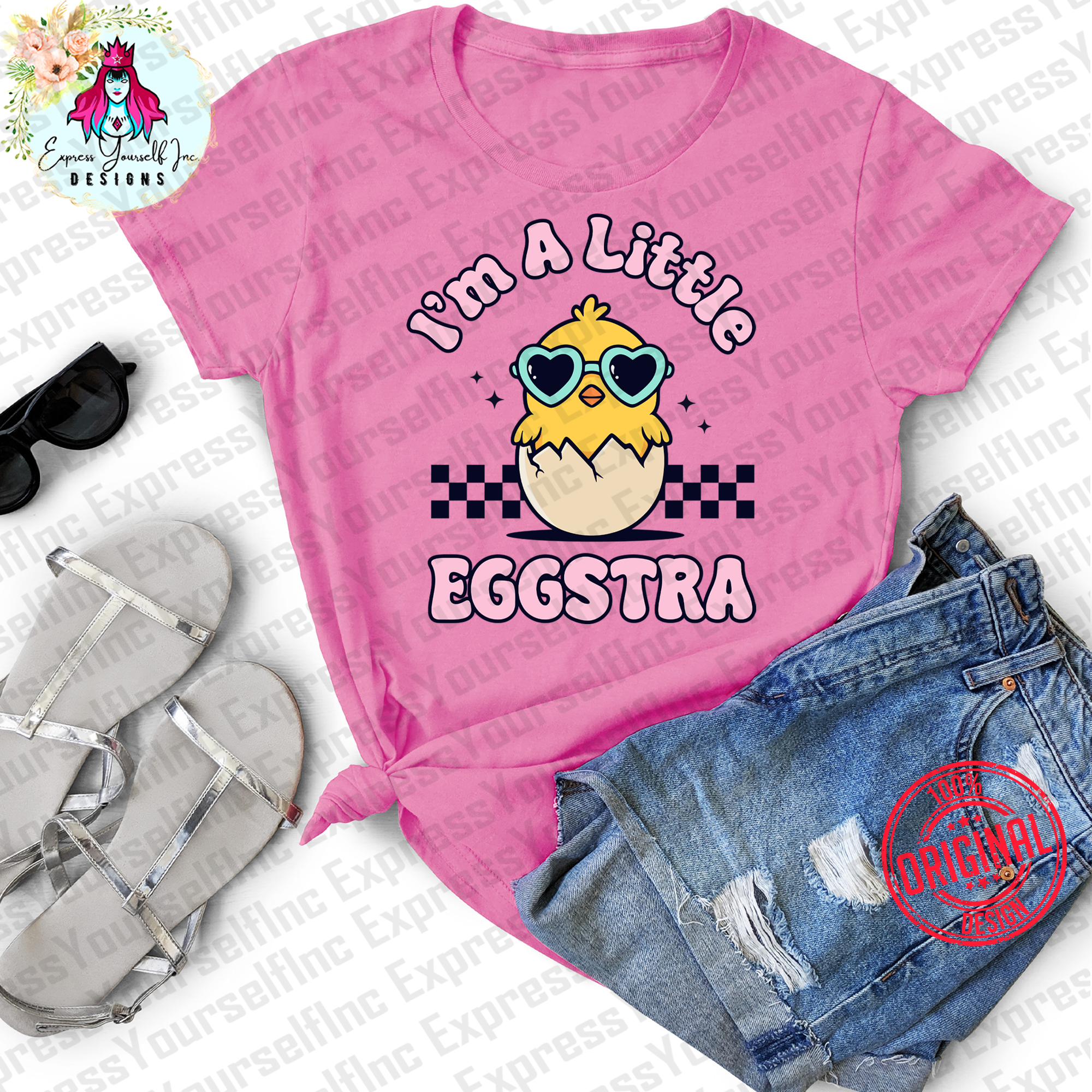 I'm A Little Eggstra svg, Retro Easter svg, Easter Egg svg, Easter ...