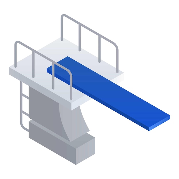 Vibrant Blue Diving Platform for Recreational Enjoyment | Jiffy Designs