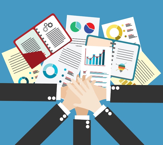 Assortment of Colorful Infographic Elements and Data Visualizations ...