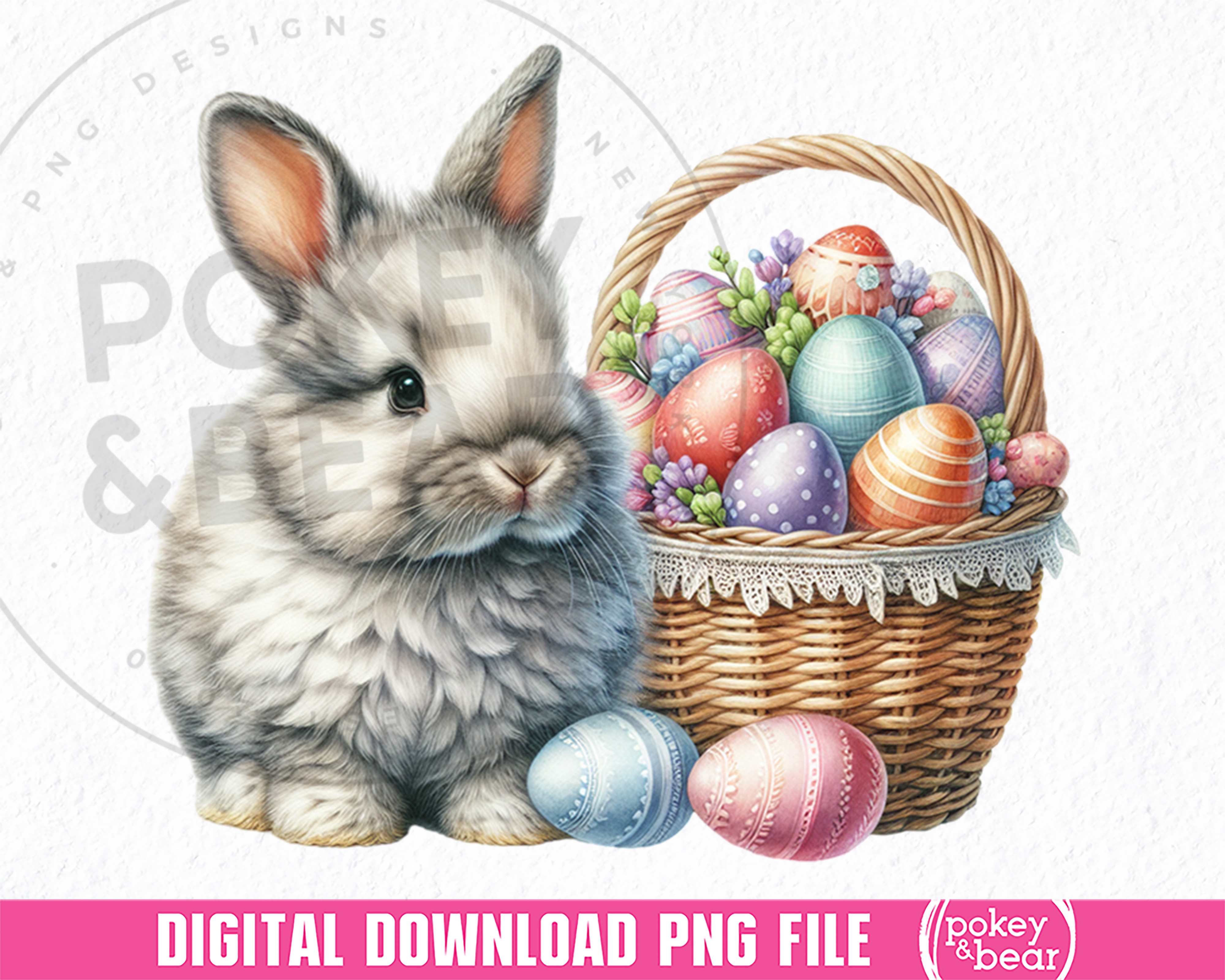 Easter Bunny Png Sublimation Design Easter Shirt Design Cute Easter ...