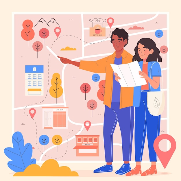 Exploring the Great Outdoors: A Vibrant Map Adventure | Jiffy Designs