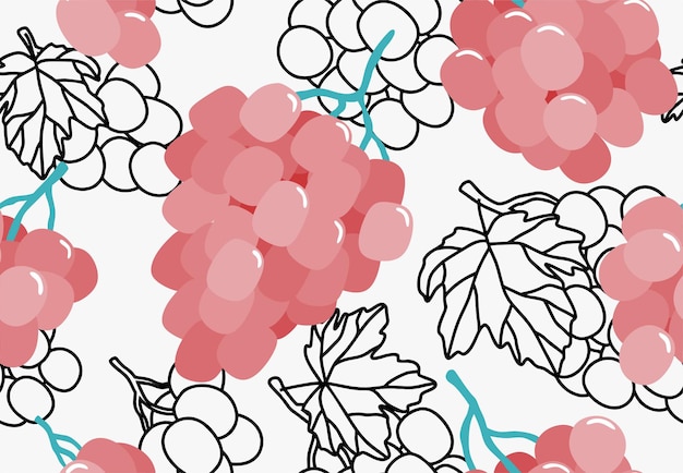 Vibrant Floral Cluster Pattern in Shades of Pink | Jiffy Designs