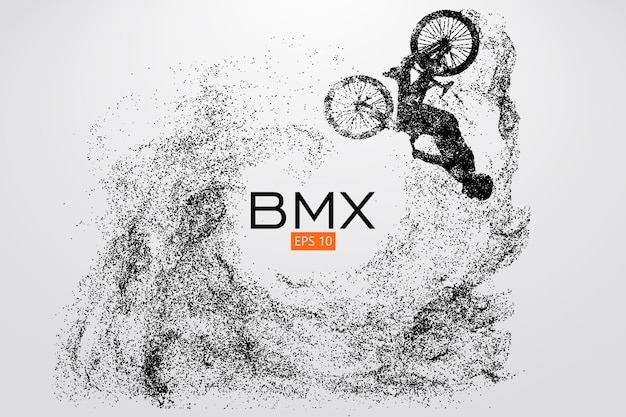 Exhilarating BMX Stunts Captured in Particle Explosion | Jiffy Designs