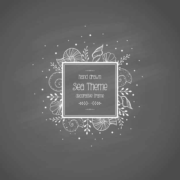 Enchanting Floral Frame with Elegant Handwritten Text | Jiffy Designs