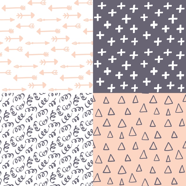 Vibrant Collection of Geometric Patterns and Symbols | Jiffy Designs